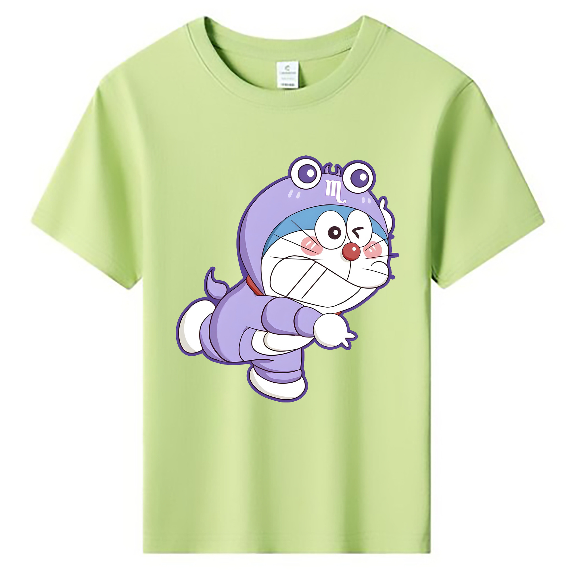 （画像用） ドラえもん Doraemon 綿100％キッズTシャツ（フロントプリント）